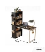 Bàn học BH20.2 100x50 - Đen