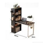 Bàn học BH20.2 100x50 - Đen