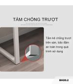 Bàn học BH20.2 100x50 - Đen