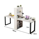 Bàn học BH20.4 180x50 - Trắng