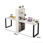 Bàn học BH20.4 180x50 - Trắng