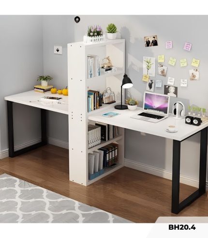Bàn học BH20.4 180x50 - Trắng