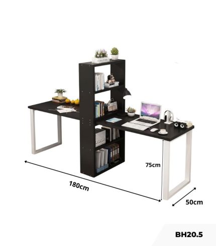 Bàn học BH20.5 180x50 - Đen