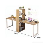 Bàn học BH20.6 180x50 - Vân gỗ nhạt