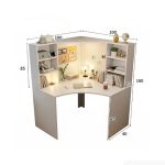 Bàn học BH22.1 100x100 - Trắng