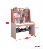 Bàn học BH23.5 120x50 - Trắng kết hợp Hồng