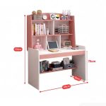 Bàn học BH23.5 120x50 - Trắng kết hợp Hồng