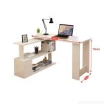 Bàn học BH25.1 120x50 - Trắng