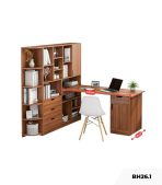 Bàn học BH26.2 120x45 - Vân gỗ đậm