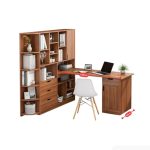 Bàn học BH26.2 120x45 - Vân gỗ đậm