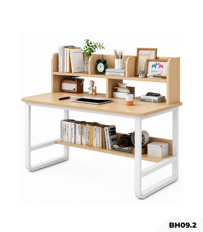Bàn học BH09.2 100x50 - Vân gỗ nhạt