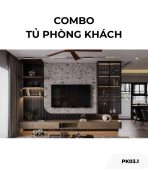 Combo tủ phòng khách PK03.1