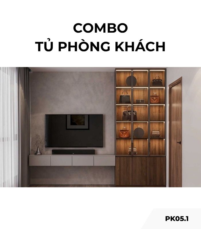 Combo tủ phòng khách PK05.1