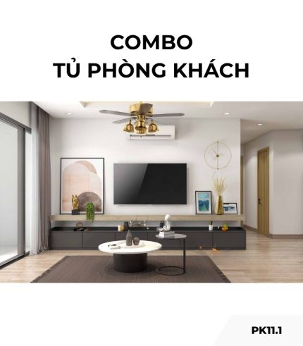 Combo tủ phòng khách PK11.1