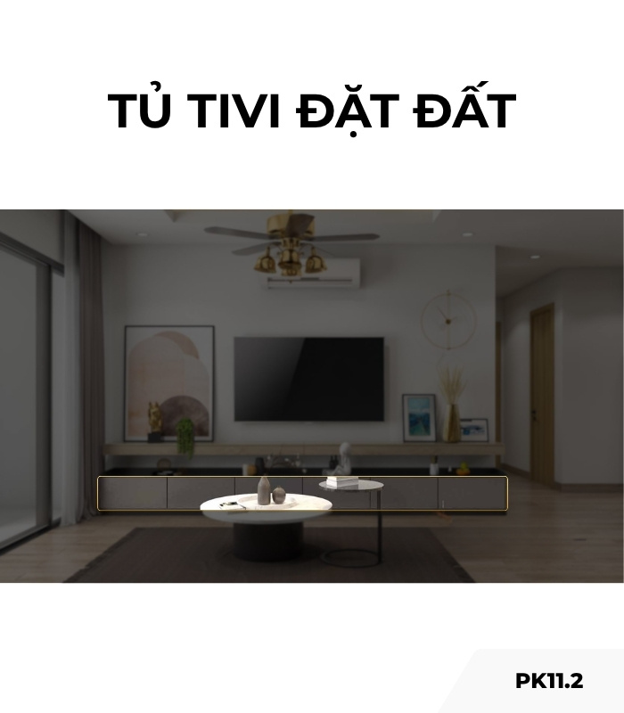 Tủ tivi đặt đất PK11.2
