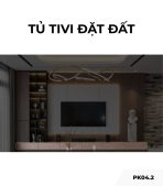 Tủ tivi đặt đất PK04.2