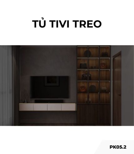 Tủ tivi treo PK05.2