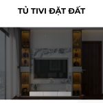 Tủ tivi đặt đất PK07.2 300x25 - Ghi nhạt