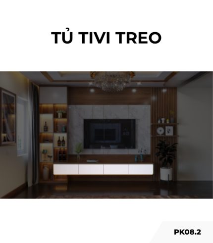 Tủ tivi treo PK08.2