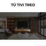 Tủ tivi treo PK17.2 220x25 - Gỗ