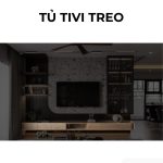 Tủ tivi treo PK03.2 370x25 - Gỗ
