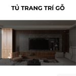 Tủ trang trí gỗ PK09.4
