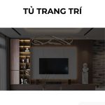 Tủ trang trí gỗ PK04.3