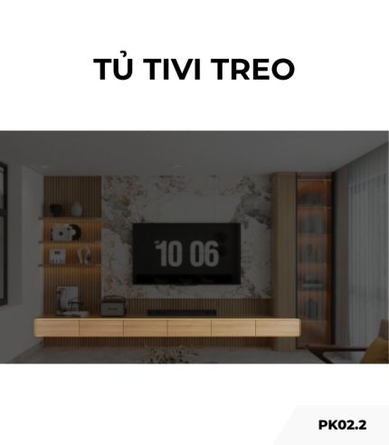 Tủ tivi treo PK02.2