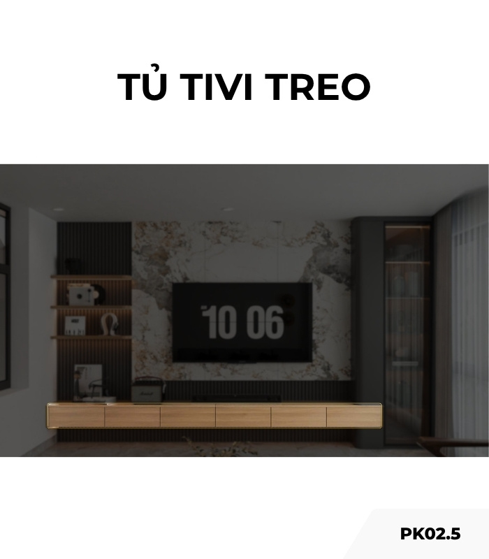 Tủ tivi treo PK02.5