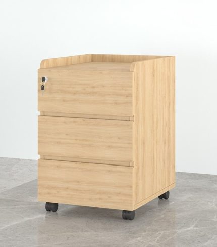 Tab Di Động 3 Ngăn TDD07.3 35x48x60 - Vân gỗ