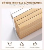 Tab Di Động 3 Ngăn TDD07.7 35x48x60 - Trắng