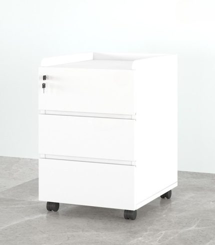Tab Di Động 3 Ngăn TDD07.14 40x48x60 - Trắng