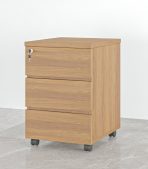Tab Di Động 3 Ngăn TDD08.8 40x48x60 - Vân gỗ đậm - Ảnh 2