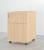Tab Di Động 2 Ngăn TDD10.3 35x48x60 - Vân gỗ