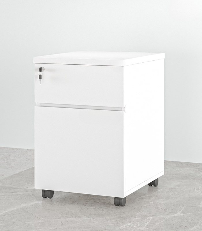 Tab Di Động 2 Ngăn TDD10.7 35x48x60 - Trắng
