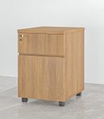 Tab Di Động 2 Ngăn TDD10.8 40x48x60 - Vân gỗ đậm