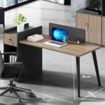 Bàn làm việc LBV80.5 150x60 - Vân gỗ đậm
