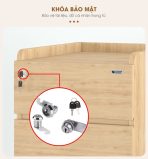 Tab Di Động TDD07.1 35x48x60 - Vân gỗ nhạt