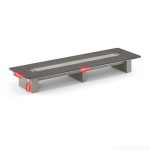 Bàn họp BHP02.1 360x150 - Vân gỗ kết hợp Ghi nhạt