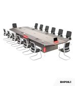 Bàn họp BHP06.1 360x200 - Vân gỗ kết hợp Be