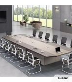 Bàn họp BHP06.1 360x200 - Vân gỗ kết hợp Be