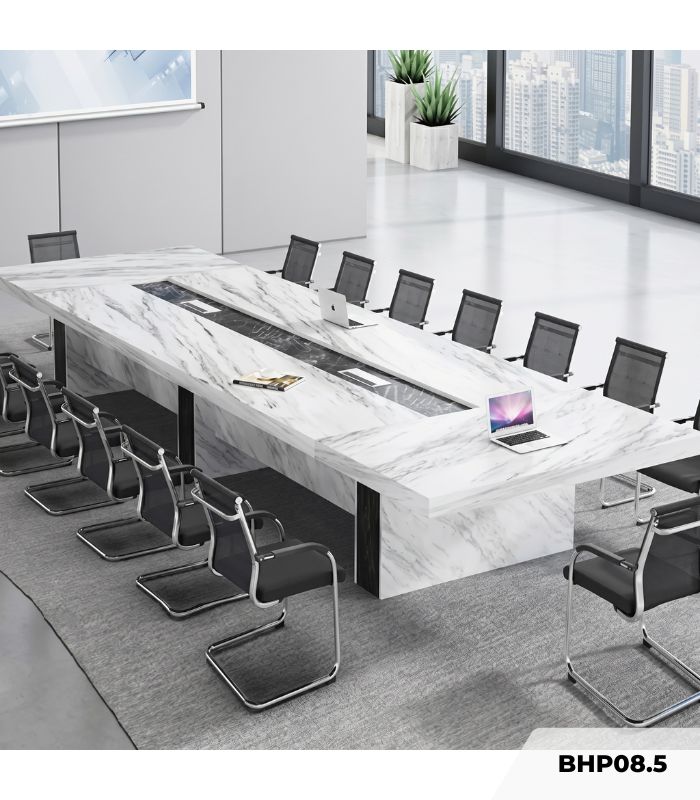 Bàn họp BHP08.5 480x150 - Trắng