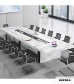 Bàn họp BHP08.6 600x150 - Trắng