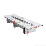 Bàn họp BHP08.6 600x150 - Trắng