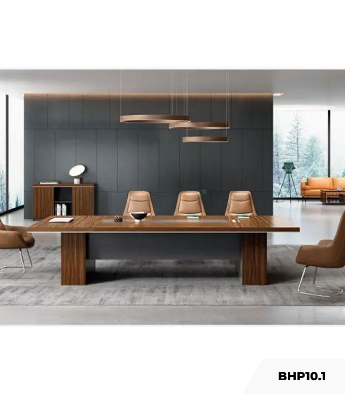 Bàn họp BHP10.1 240x120 - Vân gỗ đậm