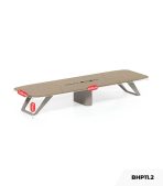 Bàn họp BHP11.2 360x120 - Vân gỗ nhạt
