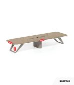 Bàn họp BHP11.3 450x140 - Vân gỗ nhạt