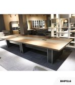 Bàn họp BHP12.6 600x150 - Vân gỗ đậm