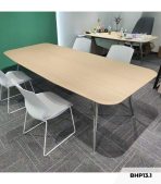 Bàn họp BHP13.1 160x88 - Vân gỗ nhạt