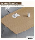 Bàn họp BHP13.1 160x88 - Vân gỗ nhạt